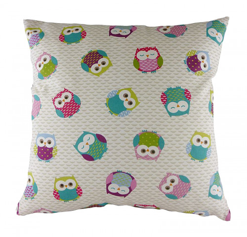 подушка с принтом owl print pink в Новороссийске