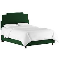 кровать двуспальная 180х200 зеленая paxton emerald velvet в Новороссийске