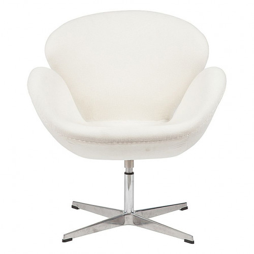 кресло swan chair белое в Новороссийске