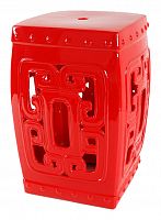 керамический столик-табурет oriental stool red в Новороссийске