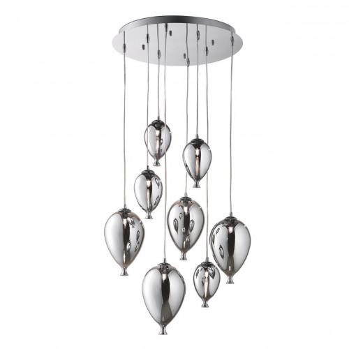 подвесная люстра ideal lux clown sp8 cromo в Новороссийске