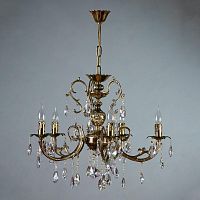 подвесная люстра ambiente alicante 8888/5 pb tear drop в Новороссийске
