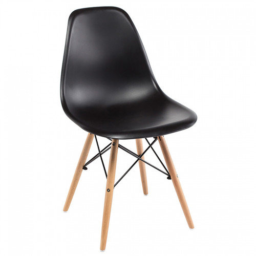 стул деревянный eames pc-015 black в Новороссийске