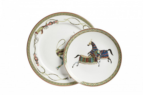 комплект тарелок antique (светлая) в Новороссийске