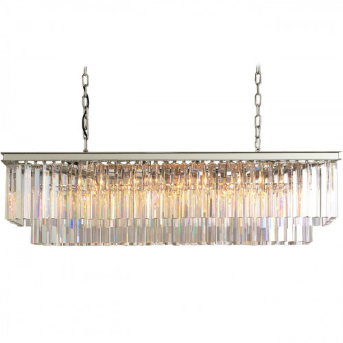 люстра odeon l80 silver&glass серая, прозрачная в Новороссийске