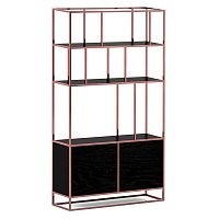 стеллаж makella new copper черный дуб в Новороссийске