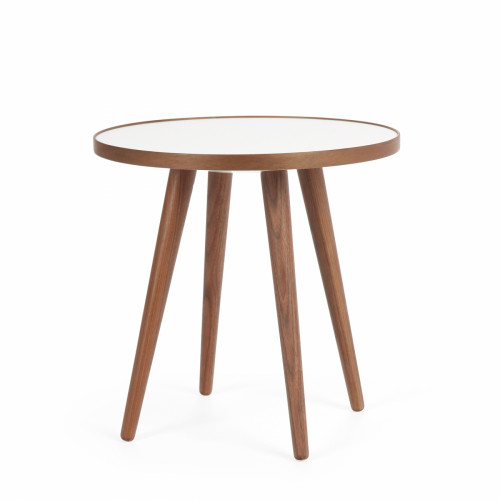 стол кофейный sputnik white and brown коичневый в Новороссийске
