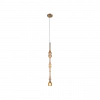 подвесной светильник crystal lux lux new sp1 d amber в Новороссийске