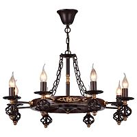 подвесная люстра arte lamp cartwheel a4550lm-8ck в Новороссийске