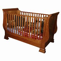 кроватка детская с матрасом коричневая day bed в Новороссийске