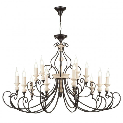 подвесная люстра maytoni karina h631pl-15b бежевая в Новороссийске