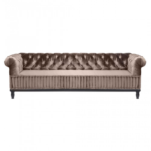диван club sofa прямой коричневый в Новороссийске