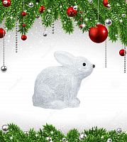 фигурка светодиодная «кролик» 24x27см (09561) uld-m2724-032/sta в Новороссийске