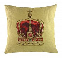 подушка с картинкой короны queen crown cream в Новороссийске