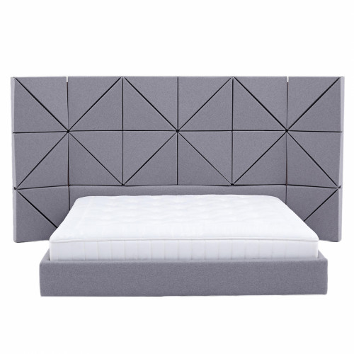кровать двуспальная 180х200 фиолетовая floe comforty в Новороссийске