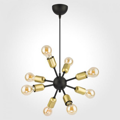 подвесная люстра tk lighting 1468 estrella black в Новороссийске