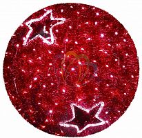 фигура led шар 120 см, красный в Новороссийске