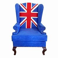 каминное кресло union jack classic в Новороссийске