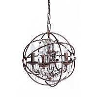 люстра foucault's orb crystal (40*40*45) бронза в Новороссийске