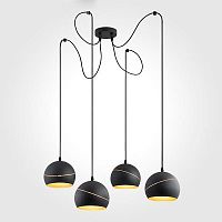 подвесная люстра tk lighting 2221 yoda black orbit в Новороссийске