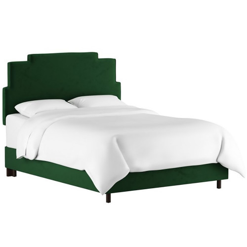 кровать двуспальная 160х200 зеленая paxton emerald velvet в Новороссийске