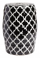 керамический столик-табурет istanbul stool black в Новороссийске