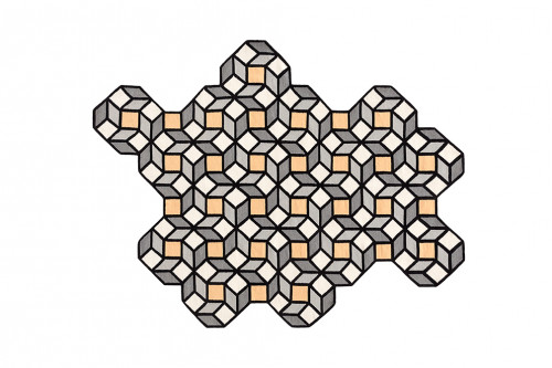 ковер parquet rhomb yellow 314x195 от gan в Новороссийске
