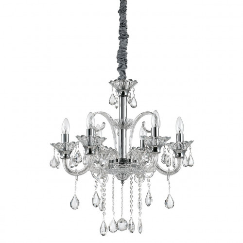 подвесная люстра ideal lux colossal sp6 trasparente в Новороссийске