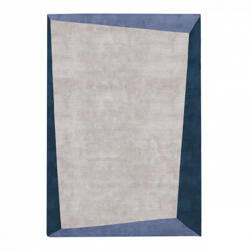 ковер dipped frame blue 150x220 серо-синий в Новороссийске