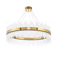 люстра stripglass 65 латунь, прозрачное стекло в Новороссийске