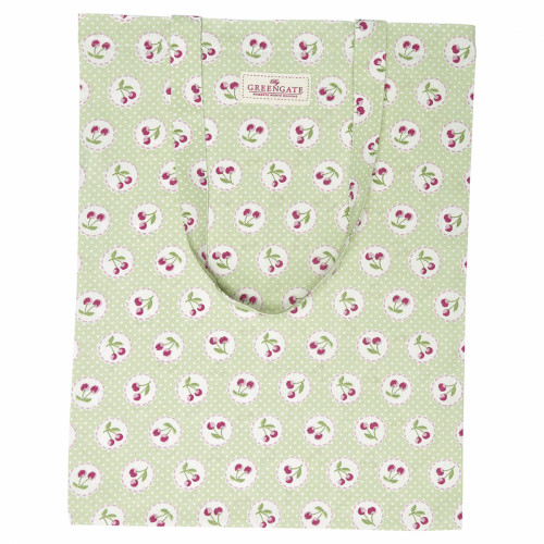 сумка хлопковая cherry berry p.green в Новороссийске