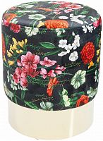 kare design пуф flores, коллекция "флорес" 35*42*35, полиэстер, дсп, сталь, мультиколор в Новороссийске