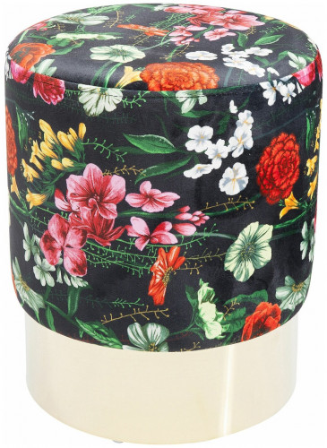 kare design пуф flores, коллекция "флорес" 35*42*35, полиэстер, дсп, сталь, мультиколор в Новороссийске