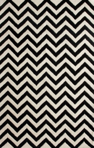 ковер zig zag чёрный 240х330 в Новороссийске
