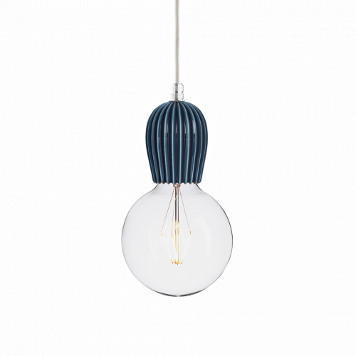 подвесной светильник keramik rib indigo aluminum в Новороссийске