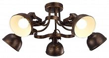 потолочная люстра arte lamp martin a5216pl-5br в Новороссийске