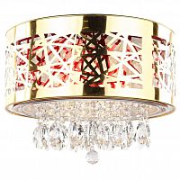 люстра nicolette золото, прозрачная в Новороссийске