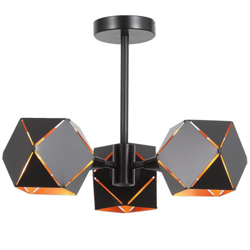 потолочная люстра st luce enigma sl258.402.03 черная в Новороссийске