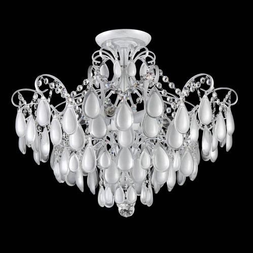 потолочная люстра crystal lux sevilia pl6 silver в Новороссийске