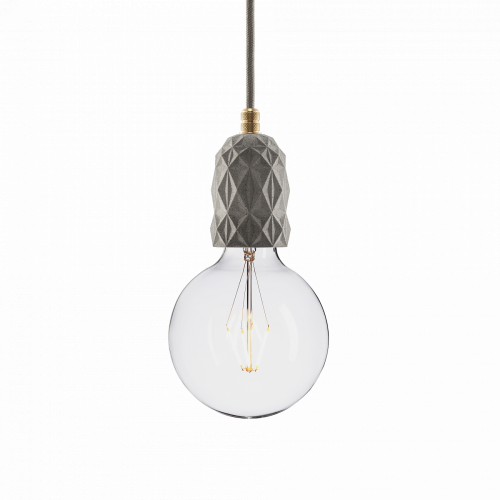 подвесной светильник beton air gray brass в Новороссийске