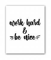 постер be nice а3 в Новороссийске
