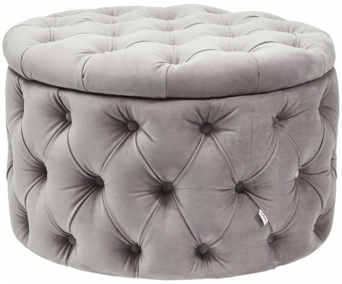 kare design пуф desire, коллекция "желание" 73*46*73, бархат, полиуретан, сосна, серый в Новороссийске