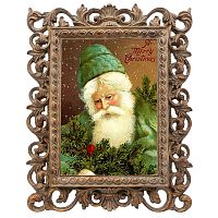 репродукция старинной рождественской гравюры a marry christmas в Новороссийске