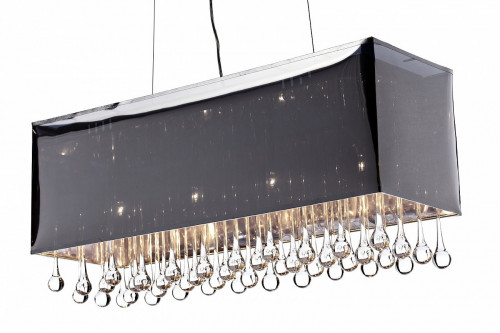 люстра foscarini хром, прозрачная в Новороссийске