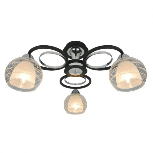 потолочная люстра arte lamp ginevra a1604pl-3bk в Новороссийске
