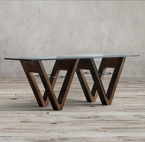 стол wood and glass 213 коричневый в Новороссийске