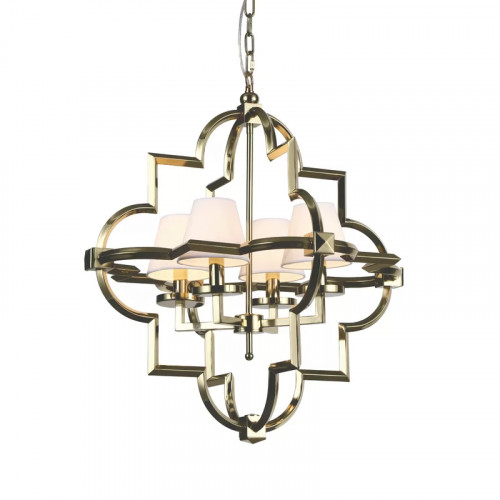 люстра mandeville m gold от delight collection золото, белая в Новороссийске