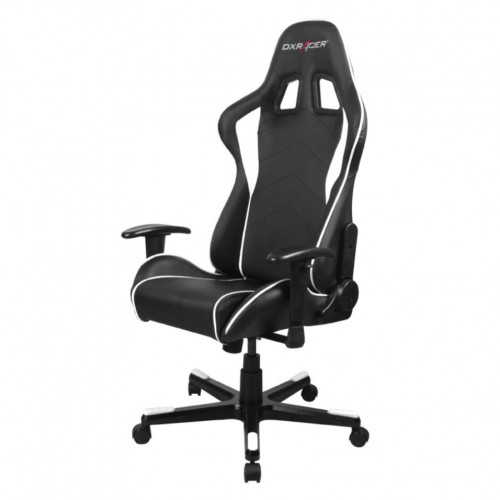 кресло геймерское dxracer formula черно-белое в Новороссийске