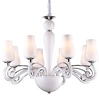 подвесная люстра arte lamp biancaneve a8110lm-8wh в Новороссийске