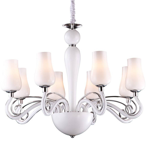 подвесная люстра arte lamp biancaneve a8110lm-8wh в Новороссийске